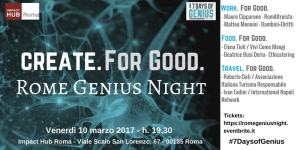 RomeGeniusNight - the Hub 10marzo2017