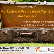 Marketing e promozione turistica dei territori, 5-26 giugno